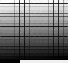 Grayscale color scale