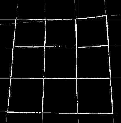Grid lines detected on the puzzles borders